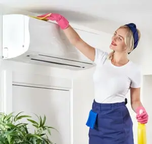 Aircon chemical cleaning service for split units in Malaysia