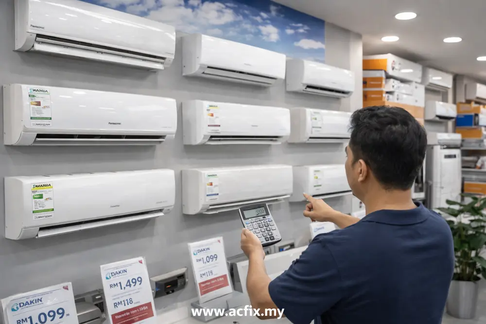 Buying an air conditioner in Malaysia with guidance on sizing and brand options